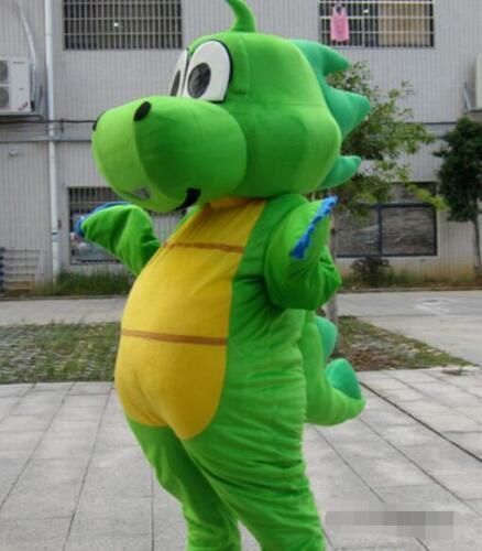 Costume de mascotte dinosaure dessin animé cosplay fête robe fantaisie tenue adultes - Photo 4/14