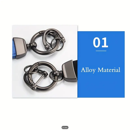 Llavero Coche Bandera Americana Cuero EE. UU. con Anillo de Aleación de Zinc, Llavero Táctico - Imagen 25 de 36