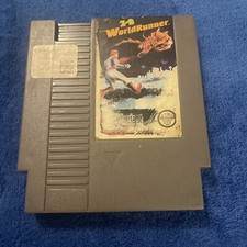 3-D WorldRunner (Nintendo Entertainment System, 1987) Game Only, 5 Screws