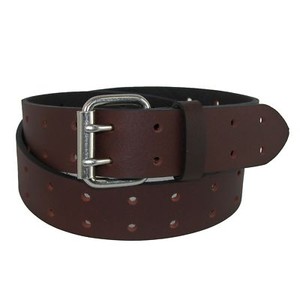 Dickies-Men-039-s-Big-amp-Tall-Leather-Two-Hole-Perforated-Bridle-Belt