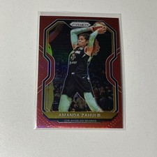 2021 Panini Prizm WNBA Red Prizm #46 Amanda Zahui B. /299 Sparks