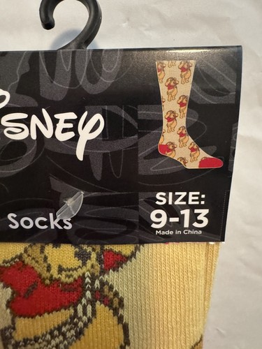 Winnie the Pooh Pilot Novelty Socks; Fun Socks; Pooh Bear - Picture 4 of 4