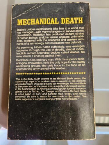 Hoja de Colección SCI FI Ruinas de Kaldac de Jeffrey Lord - Imagen 2 de 2