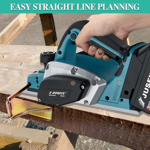 15000RPM Cordless Electric 82mm Planer Handheld Wood Plane For Makita18V Battery - Picture 7 of 14