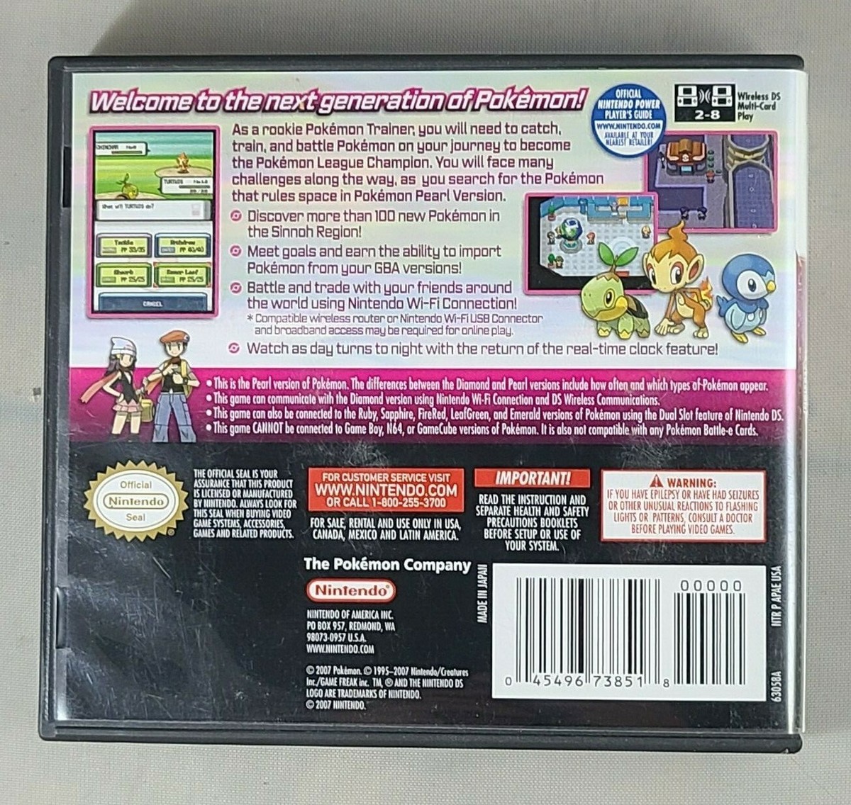 ニンテンドーDS - ニンテンドーDS Pokemon Pearl Version 北米版 任天堂 Amazon.com: Pokemon Pearl Version Nintendo DS : Video Games