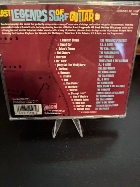 Lost Legends Of Surf Guitar 3 Cheater Stomp CD (Sundazed