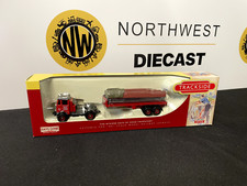 LLEDO 1:76 SCALE DG149000 AEC MAMMOTH WITH FLATBED TRAILER AND BRICK LOAD