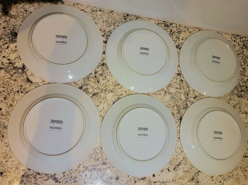 30 Piece Tienshan Magnolia Gold Trim Fine China 6 Place Setting w/Cups - Picture 16 of 20
