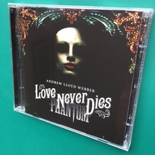 Lloyd Webber LOVE NEVER DIES Stage Musical Soundtrack 2x CD Phantom Glenn Slater