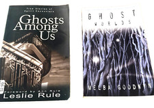 Ghost Worlds Melba Goldwyn �& Ghosts Among Us Leslie Rule Lot Of 2 Books