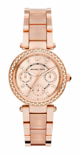 Rose Gold Wrist Watch - (MK6110 