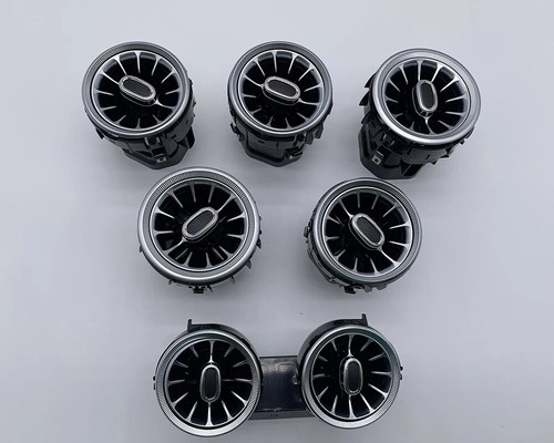 3/64Colors Air Vent LED Ambient Light 7PCS Kit For Mercedes Benz C W205 GLC X253 - Photo 5 sur 24