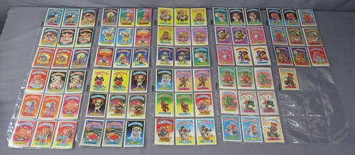 Juego completo de 82 cartas 1985 Topps Garbage Pail Kids #1-41 a&b serie 1 GPK OS1