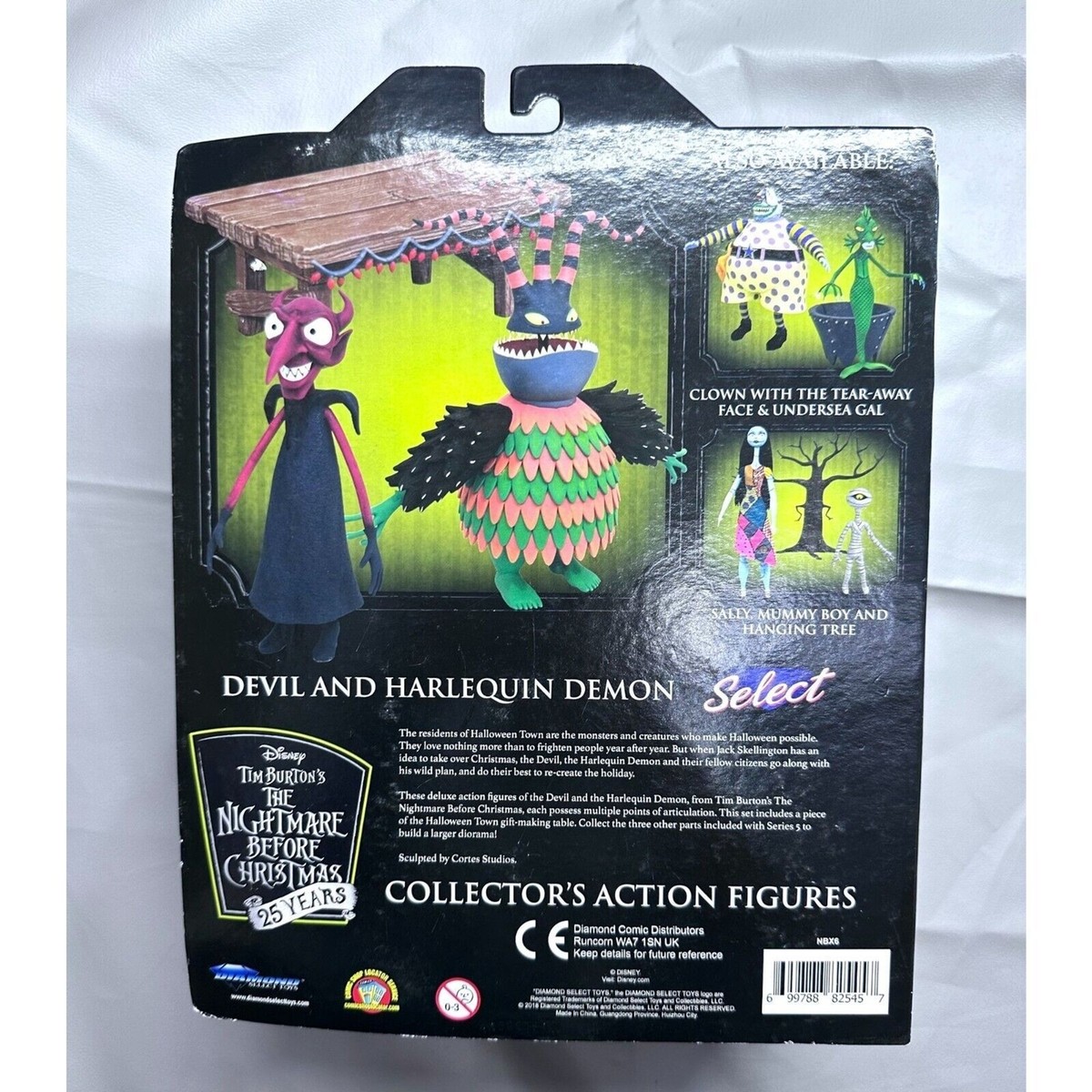 ★show★ 2018 Diamond Select Nightmare Before Christmas Harlequin