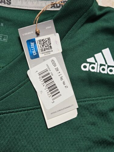 NWT Adidas Miami Hurricanes Sean Taylor #26 NCAA Green Football Jersey Men’s XL - Picture 6 of 13