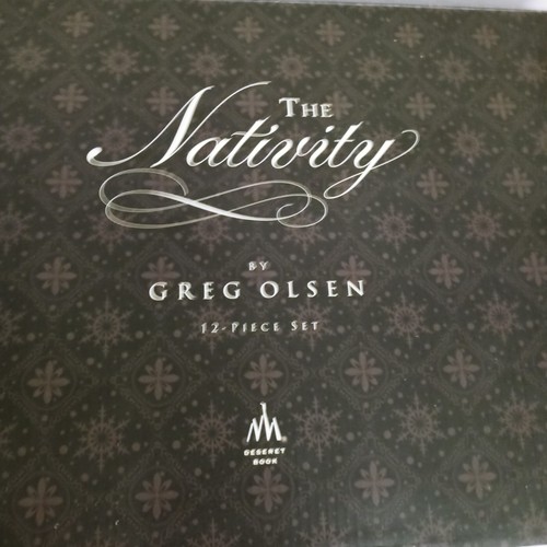 Greg Olsen Nativity Creche Shepherd Replacement Piece 2005 Deseret Original - Picture 8 of 8