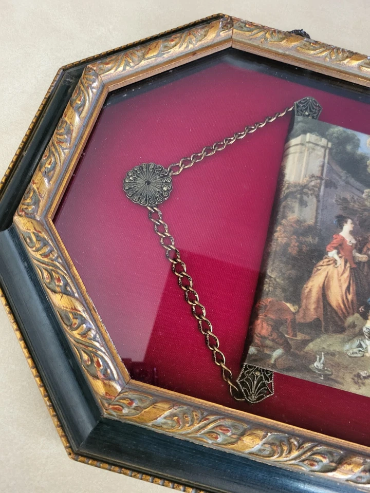 Rare 18th C. French Masterpiece | Silk Reproduction Jean Baptiste Pater stamped - Image 3 of 4