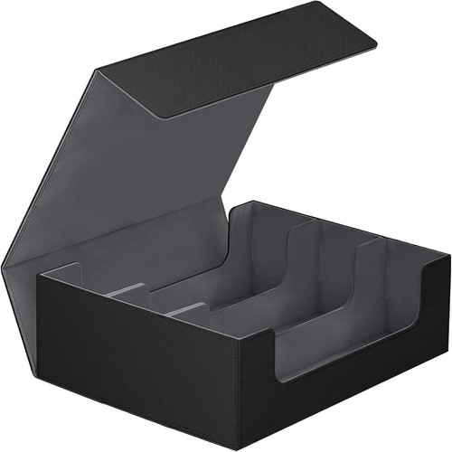 1800+ Card Deck Case Magnetic Card Storage Box Trading Card Holder Organizer US - Picture 2 of 17