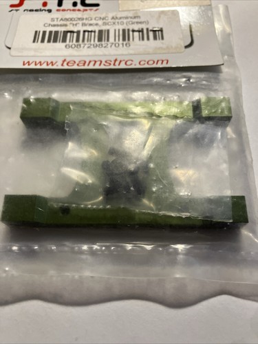 STA80026HG STRC CNC Aluminum Chassis "H" Brace SCX10 (GREEN) - Picture 4 of 7