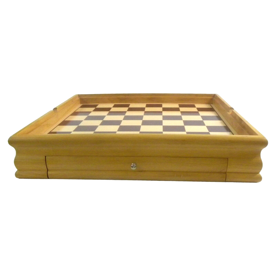 Wooden Board Game Box Monopoly Clue Checkers Chess Dominoes Poker Dice