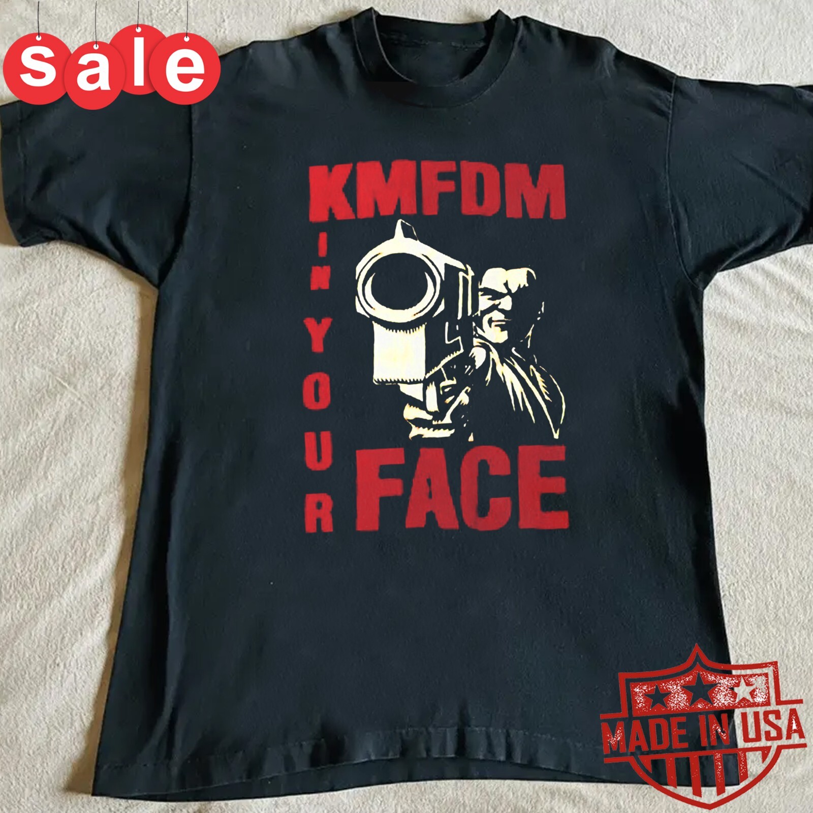 New KMFDM in your face Gift For Fans Unisex S-5XL Shirt | eBay