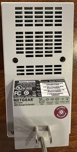 NETGEAR AC1900 WiFi Mesh Extender - EX6400 Dual Band Range - Zdjęcie 2 z 5