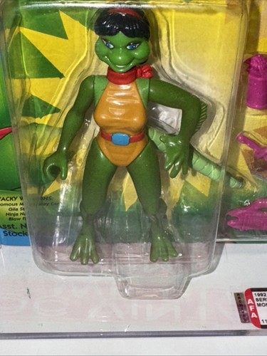1992 Playmates MONA LISA TMNT Action Figure Sealed Blister Pack UNPUNCHED AFA 85 - Picture 13 of 20