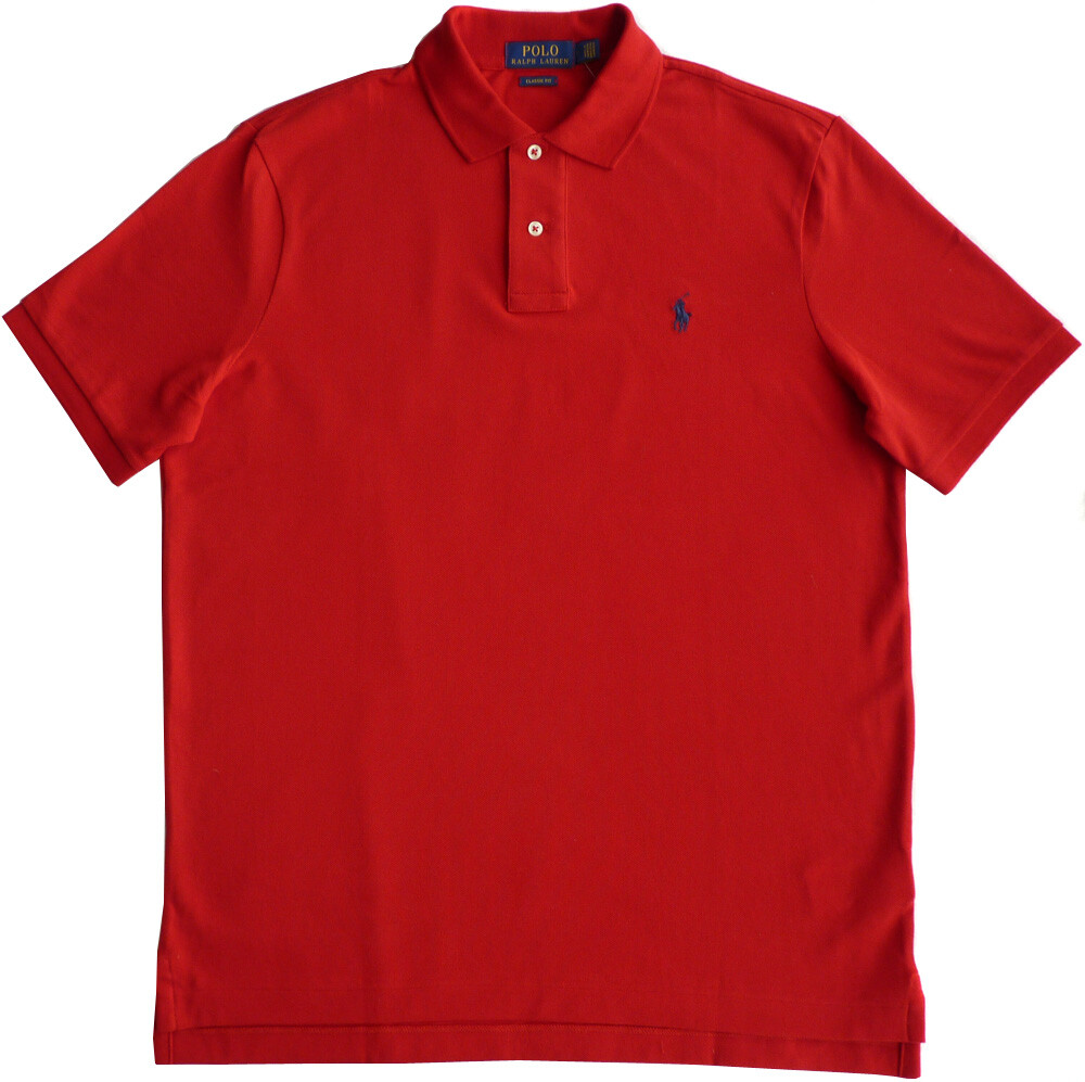 POLO RALPH LAUREN Polo-Hemd Gr.XXL, Pony, RED, CLASSIC FIT POLO RALPH LAUREN Polo-Hemd Gr.XXL, Pony, RED, CLASSIC FIT
