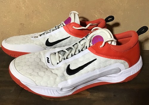 Größe 14 - NikeCourt Zoom NXT HC weiß picante rot DV3276-100 - Bild 2 von 9