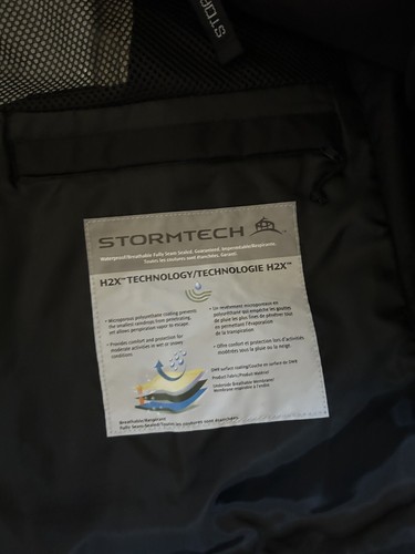 STORMTECH Winter 3-in-1 Jacket Men Large Black H2X Waterproof VPX-3 Snow Liner - Picture 10 of 11