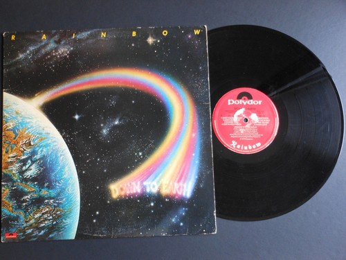 RAINBOW Down To Earth 12" Vinyl LP album 1979 Polydor POLD 5023 - Picture 2 of 10
