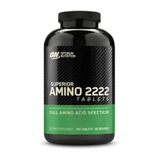 Optimum Nutrition Superior Amino 2222 Tablets, Essential Amino Acids, 160 Count