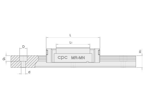 Linearwagen MR 12 ML-ZZ Blockmodell inkl. Schmiersystem - Bild 3 von 4