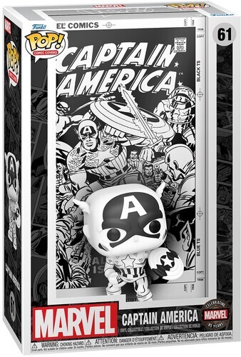 FUNKO POP! Comic Cover: Marvel's 85th - Captain America [New