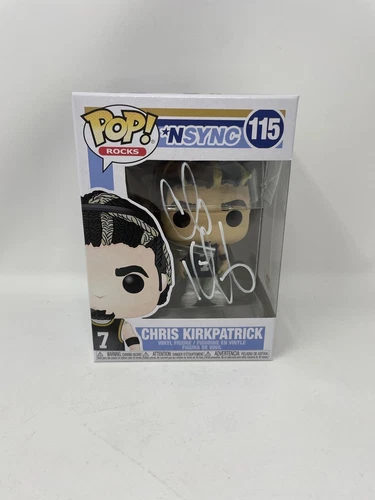 CHRIS KIRKPATRICK SIGNED AUTOGRAPH FUNKO POP NSYNC PSA/DNA COA CHIP SKYLARK RARE