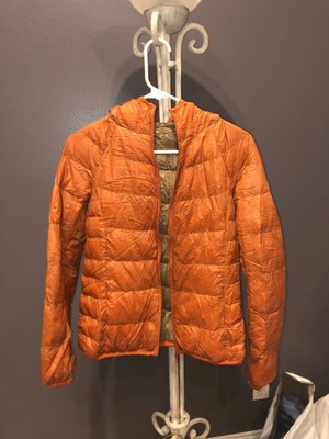 ultra light down jacket in a bag