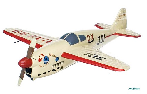 Planes: .15 Powered Profile Folkerts Speed King SK-3 Jupiter - Ganador de la carrera 1937 - Imagen 2 de 3