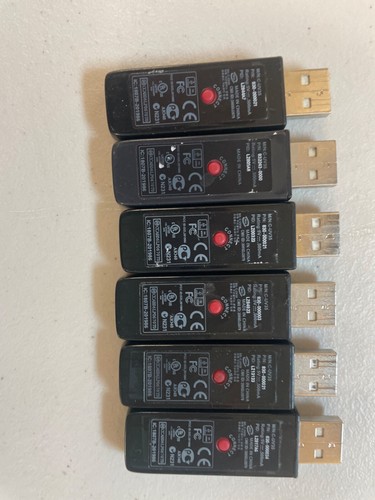 mixed lot of 6 Logitech dongle usb mini recievers MX5500 C-UV35 830-000021 - 第 4/15 張圖片