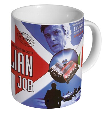 The Italian Job Michael Caine Classic - Keramik Kaffeetasse/Teetasse