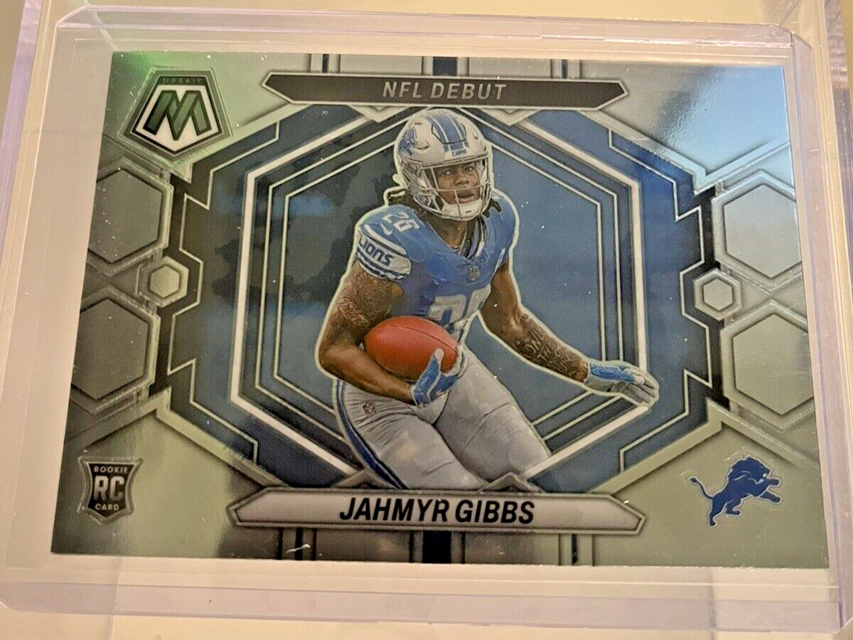 2023 Panini Mosaic - NFL Debut #ND-10 Jahmyr Gibbs (RC)