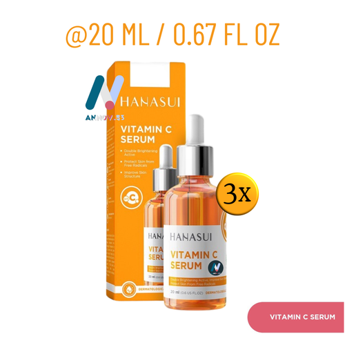 HANASUI Serum Vit C Powerfull Antioxidant Bright Dark Spot Anti-Aging Moist 20ml - Picture 44 of 93