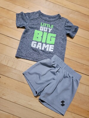 24M Boy's Little Guy Big Game Sports 2-Piece Set