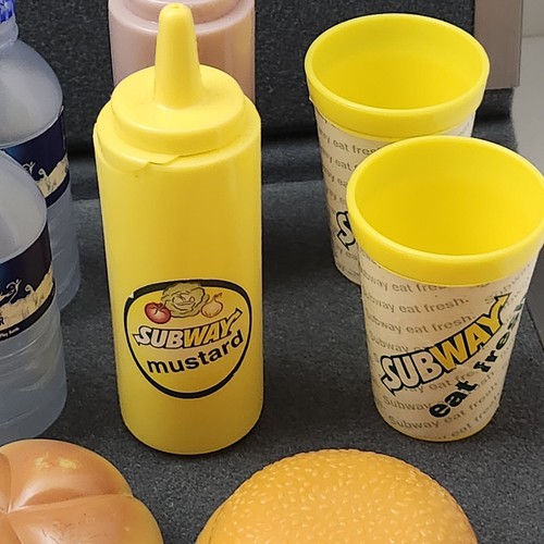 Subway Backpack Food Set Bread Meat Vegetables Etc. Used Collectible - Picture 11 of 12