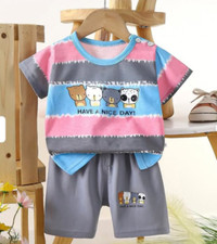 Children's Clothing Set Kids Short Set Baby Clothes Summer 2 Pieces