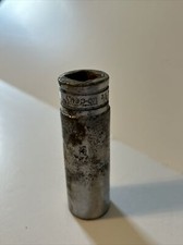 Vintage Snap-On Tools 1/2" Drive 3/4" 6 Point Deep Socket SAE TS241 Made in USA