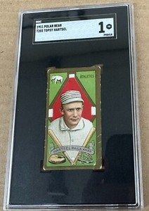 1911 T205 Gold Border Polar Bear Topsy Hartsel SGC 1