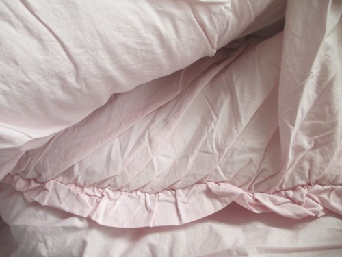 Simply Shabby Chic Pink Ruched Ruffled Comforter Set - King - Bild 5 von 12