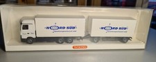 Wiking 1:87 #5990542 LKW Mercedes-Benz Actros Festkoffer-Lastzug Nord Süd OVP  K