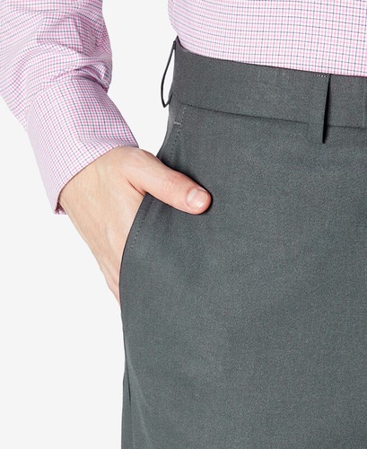 Lauren Ralph Lauren Men's Classic-Fit Ultraflex Stretch Flat-Front Dress Pants - Picture 4 of 8