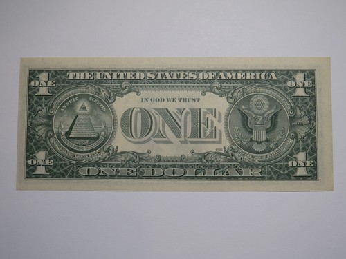 $1 1974 Repeater Serial Number Federal Reserve Currency Bank Note Bill #75247524 - Picture 2 of 2